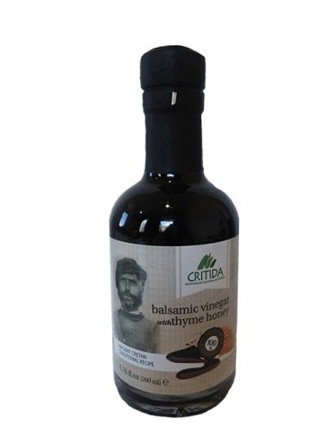 balsamic vinegar with thyme honey